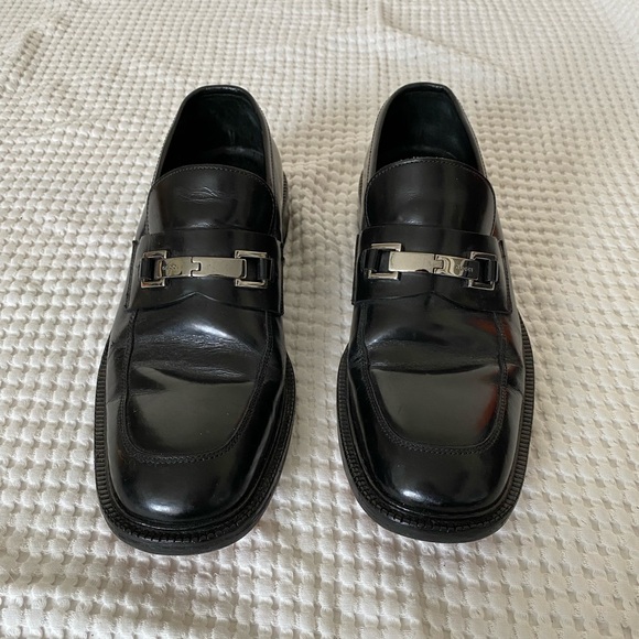 Vintage Men’s Gucci Horsebit Square Toe Loafers - Picture 2 of 12